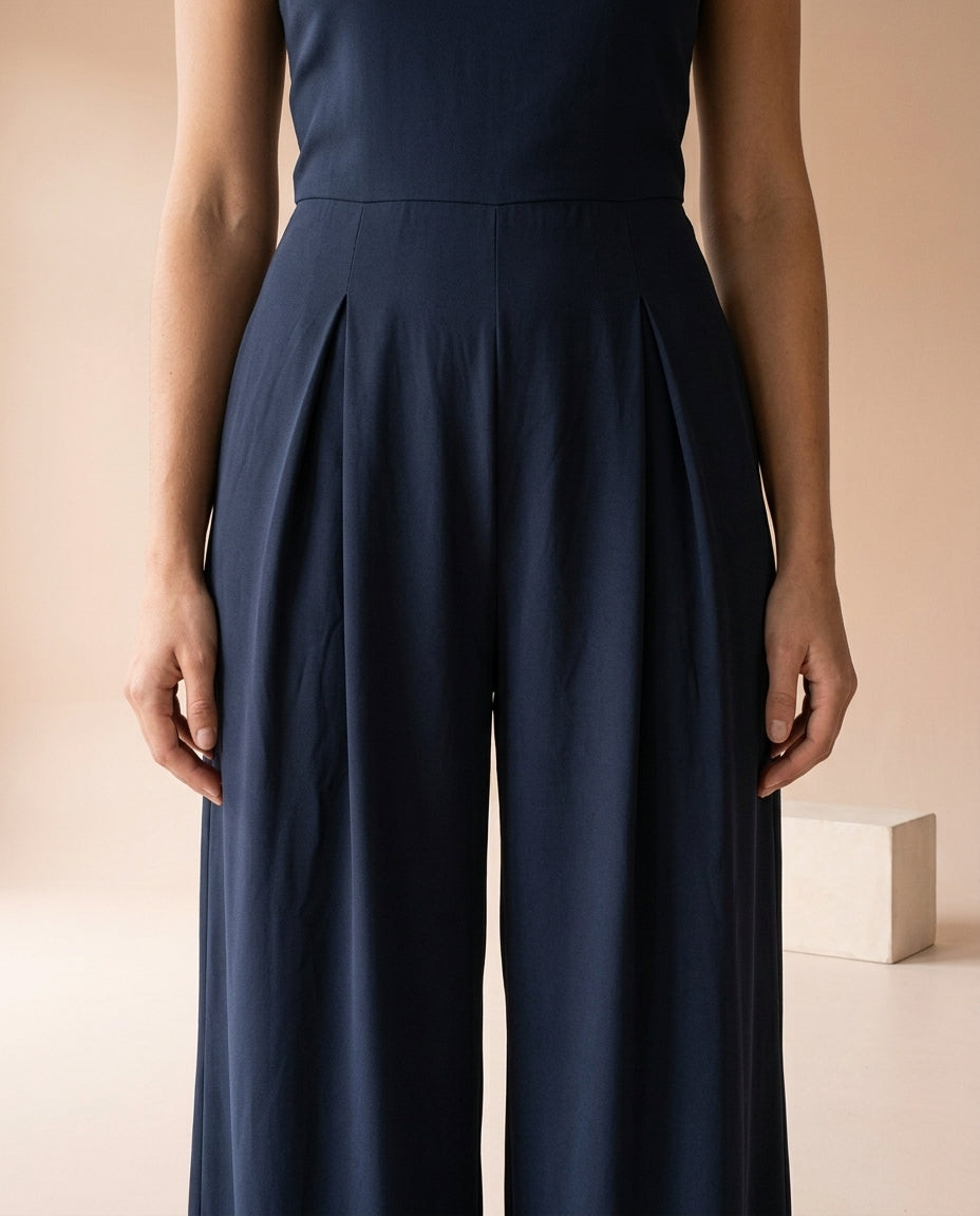 Odine | Strapless Wide-Leg Jumpsuit