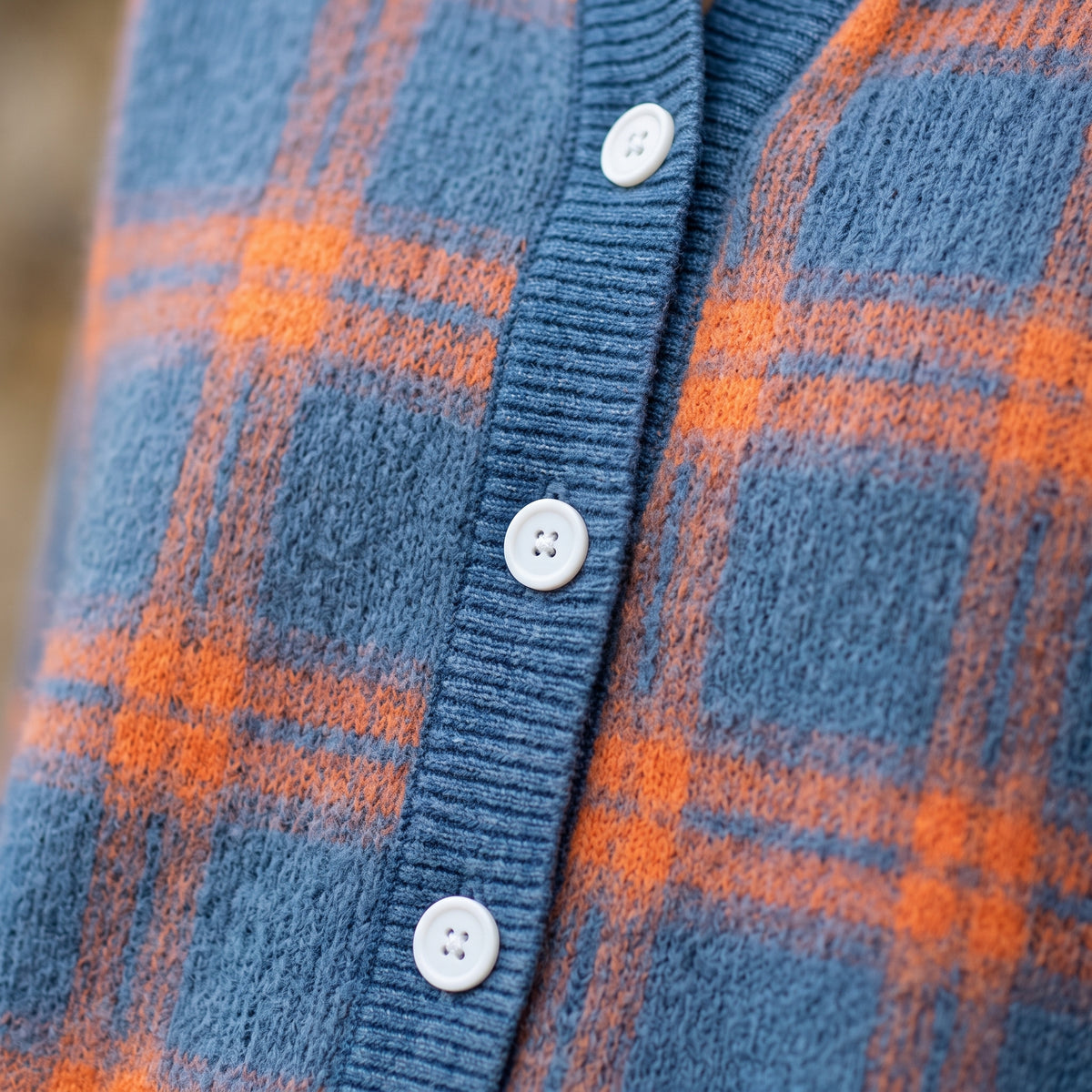 Yonea | Longline Button-Front Cardigan