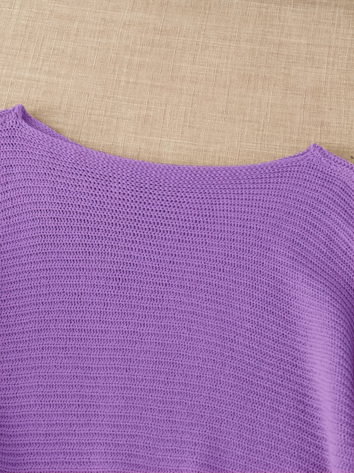 Milia | Relaxed Open-Knit Crewneck Sweater