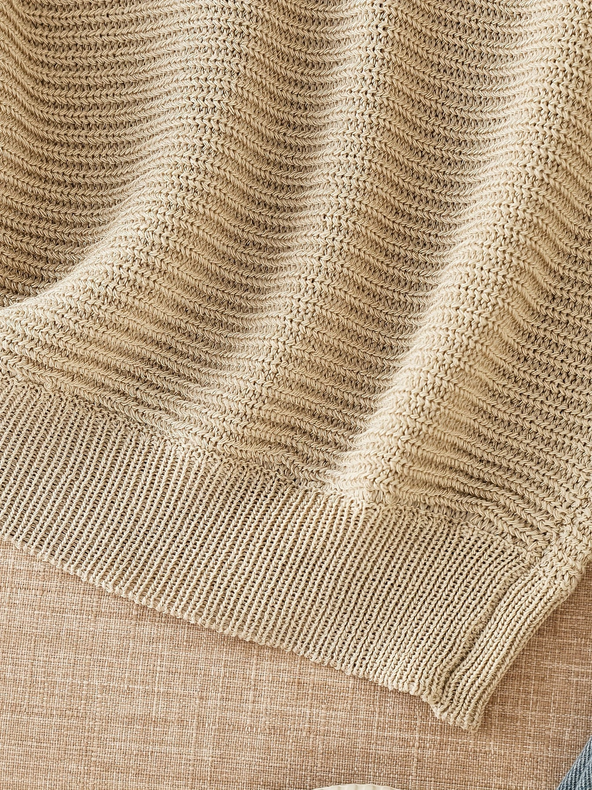 Milia | Relaxed Open-Knit Crewneck Sweater