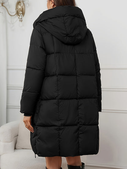 Dortya | Hooded Longline Puffer Coat