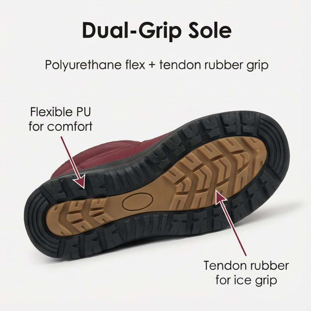 Ainara | Waterproof Quilted Ankle Boots