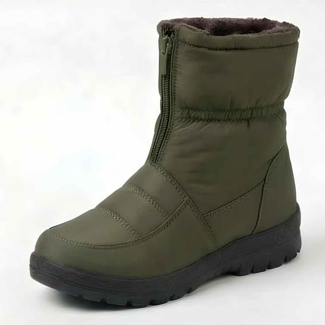 Ainara | Waterproof Quilted Ankle Boots