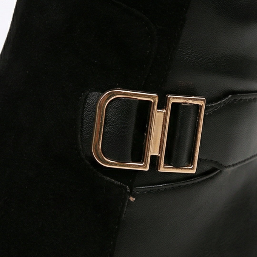 Selis | Fleece-Lined Knee-High Boots