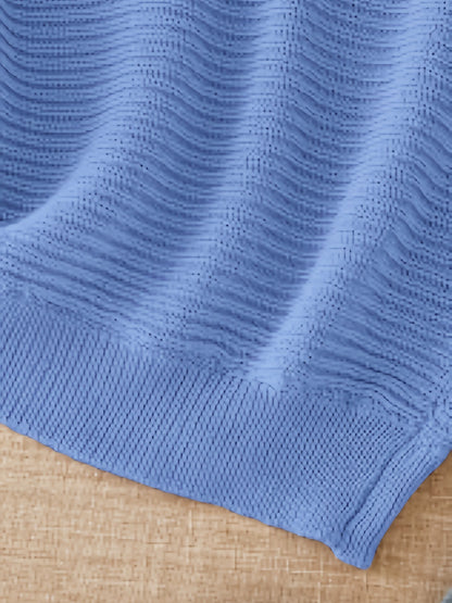 Milia | Relaxed Open-Knit Crewneck Sweater