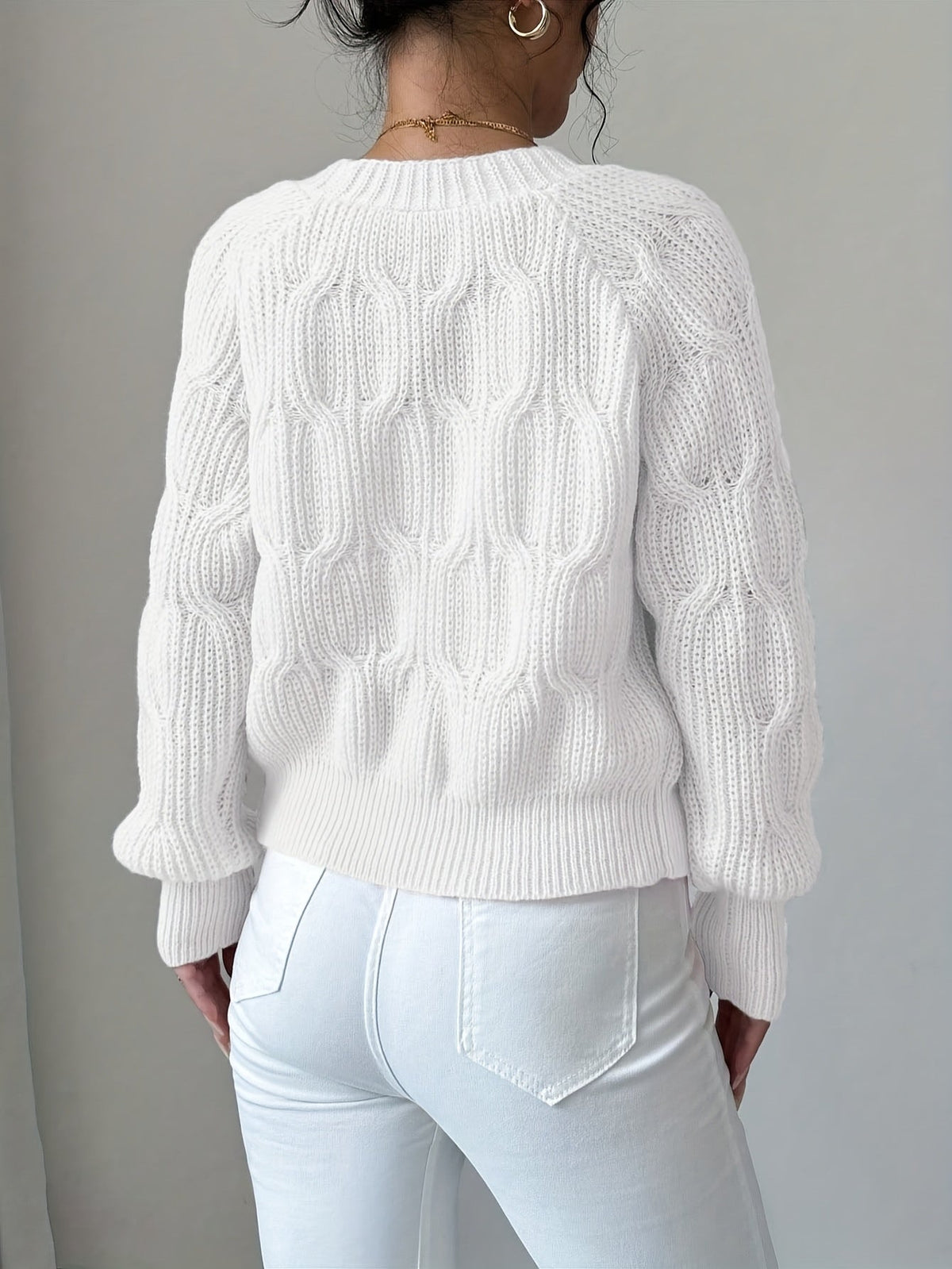 Azala | Bow-Detail Button Cardigan
