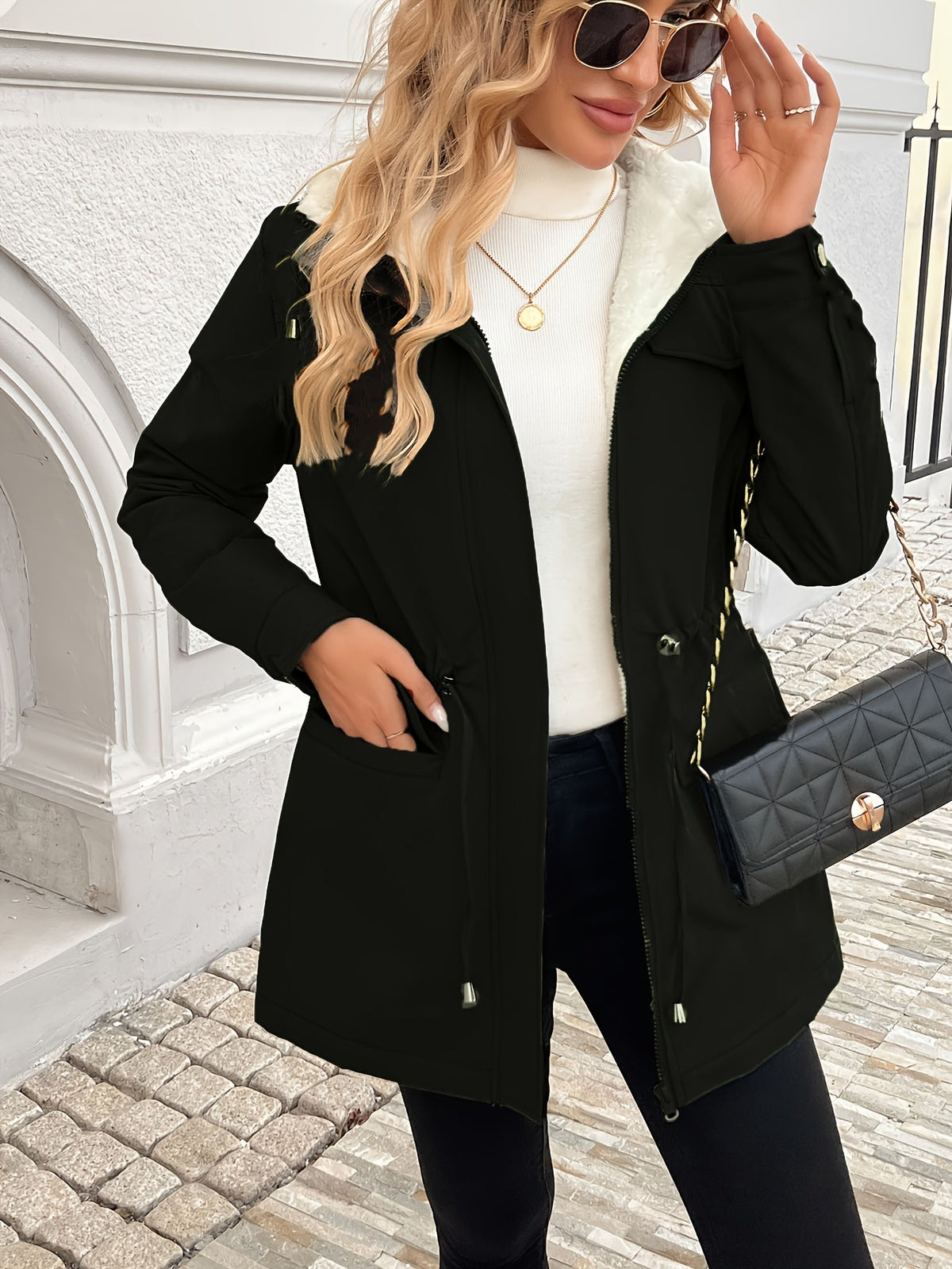 Zitina | Fleece-Lined Hooded Jacket