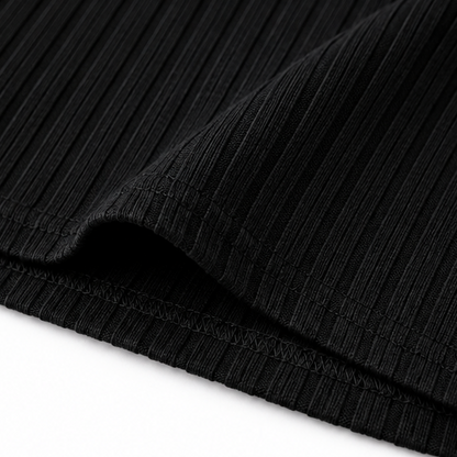 Karlia | Ribbed V-Neck Sweater Dress