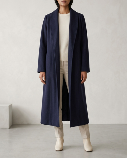 Dellia | Open-Front Longline Coat
