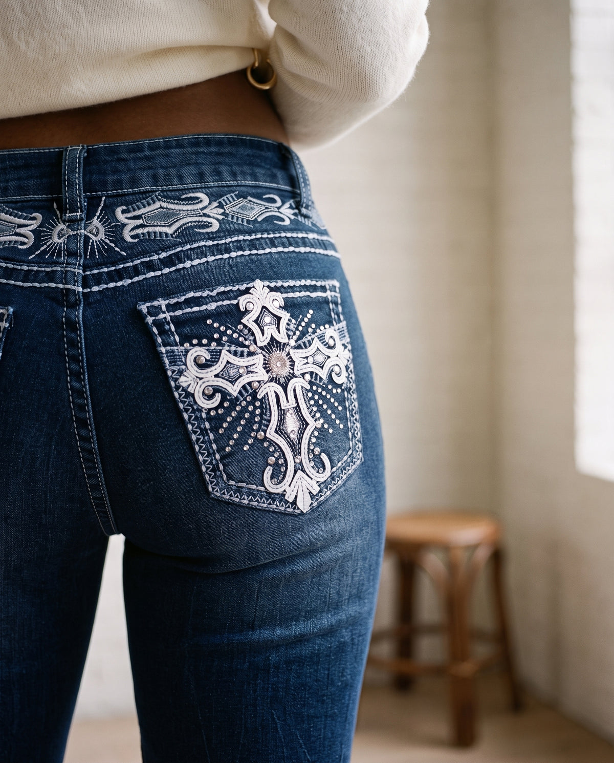 Idia | Low-Rise Flare Jeans