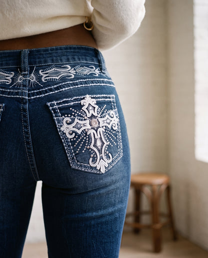 Idia | Low-Rise Flare Jeans