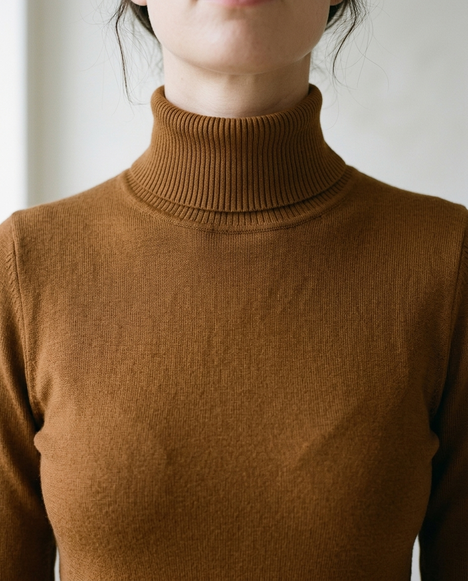Erina | Fine Knit Turtleneck Sweater