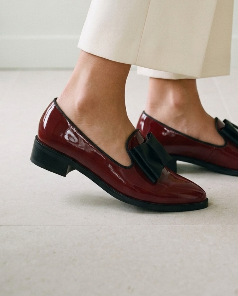 Dunia | Ribbon Orthopedic Loafers