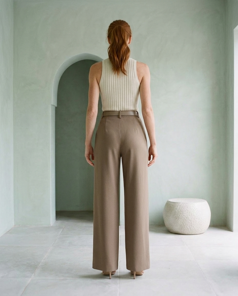 Emiel | Pleated Wide-Leg Trousers