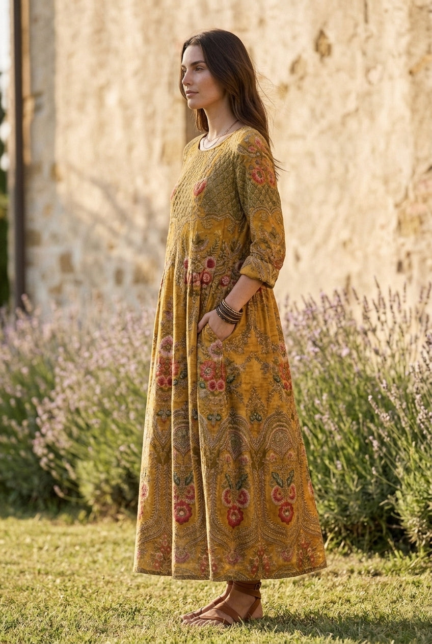Heddis | Vintage Oversized Midi Dress