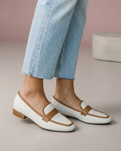 Lilis | Retro Penny Strap Loafers