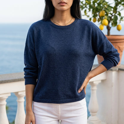 Divine | Relaxed Knit Crewneck Sweater