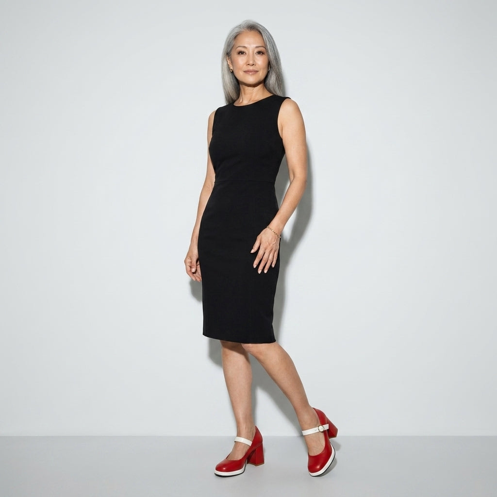 Trude | Mary Jane Block Heel Loafer