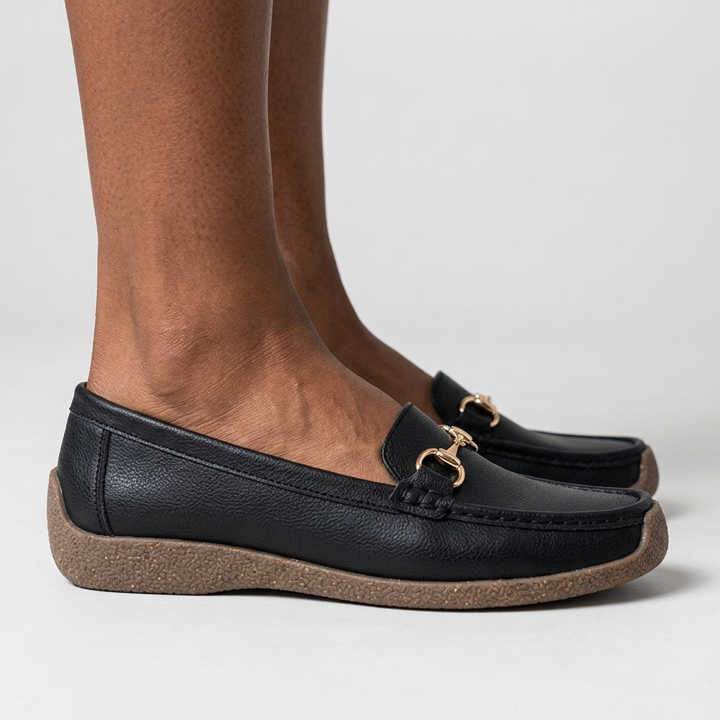 Gudrun | Comfortable Leather Loafers