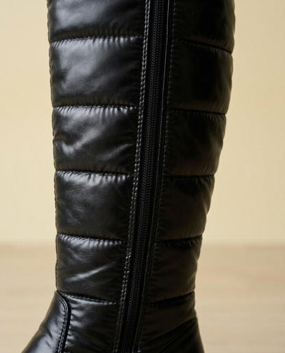 Zenine | Quilted Over-The-Knee Boots