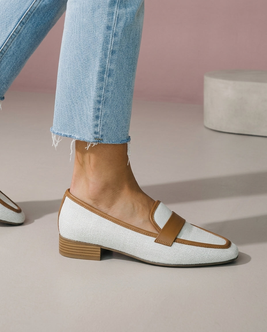 Lilis | Retro Penny Strap Loafers