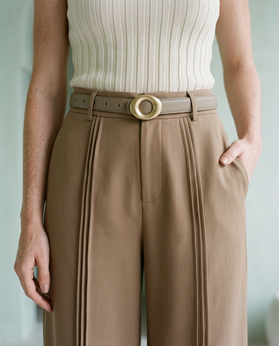Emiel | Pleated Wide-Leg Trousers