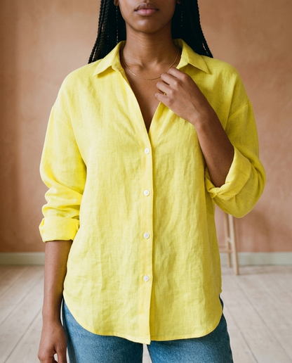 Vitis | Relaxed Button-Front Shirt