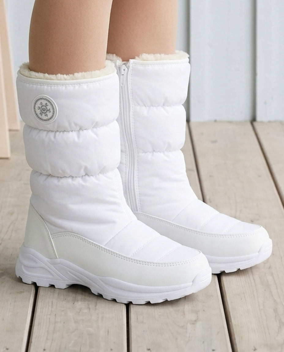 Thise | Quilted Fur-Lined Winter Boots
