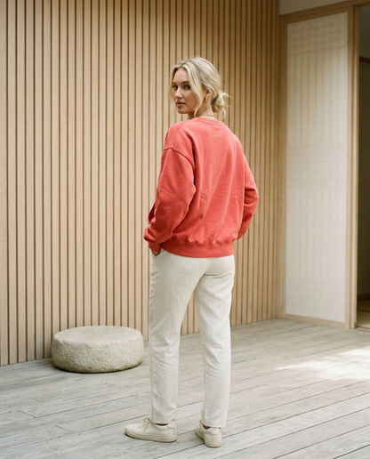 Amine | Oversized Kangaroo Pocket Sweatshirt