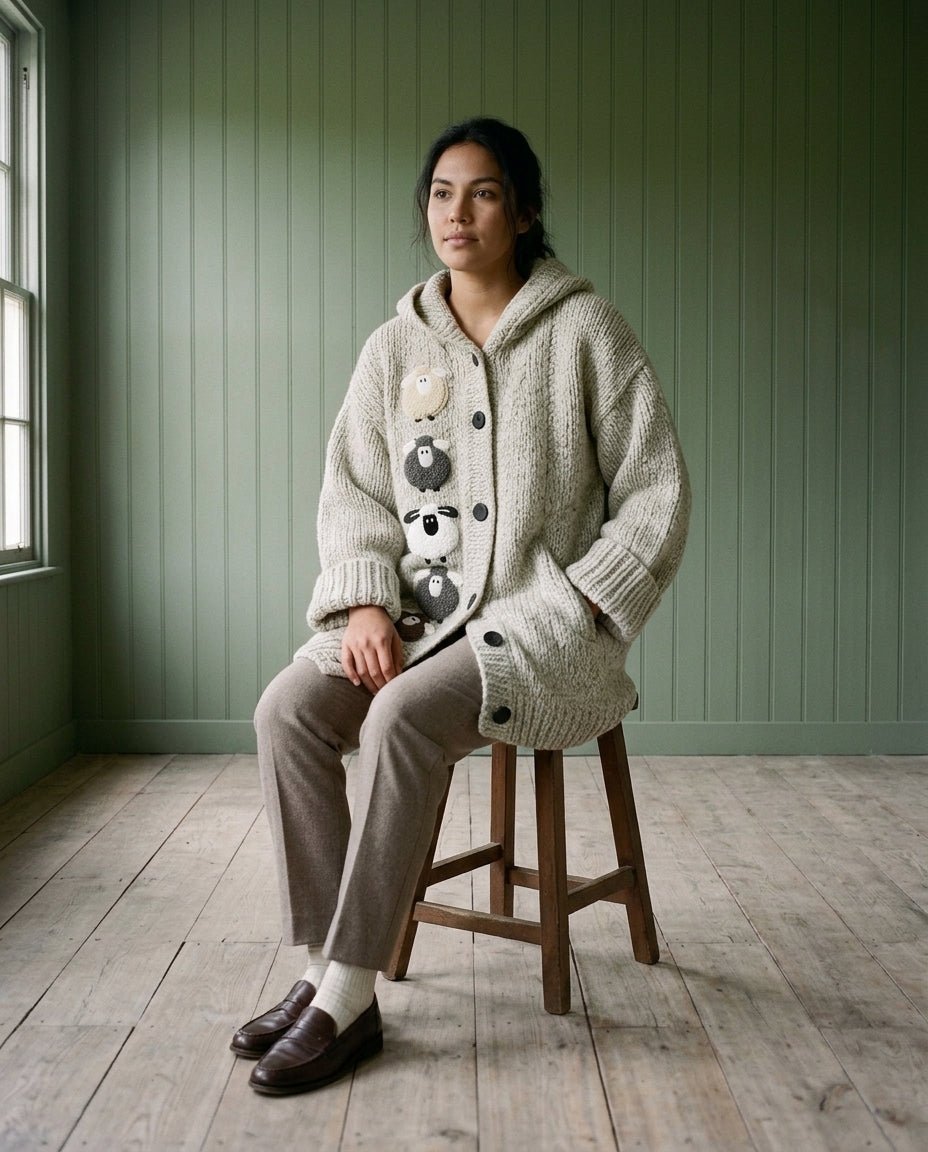 Zoria | Chunky Hooded Cardigan