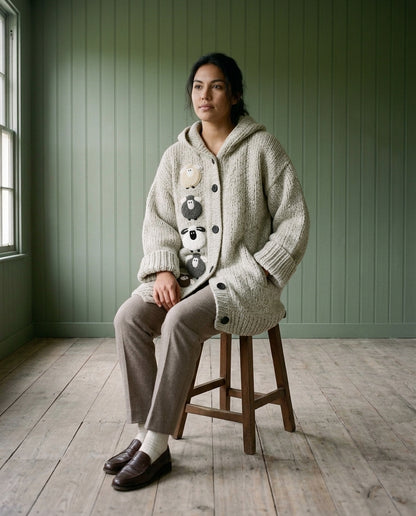 Zoria | Chunky Hooded Cardigan