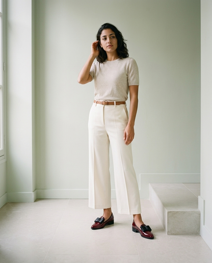 Dunia | Ribbon Orthopedic Loafers