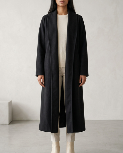 Dellia | Open-Front Longline Coat