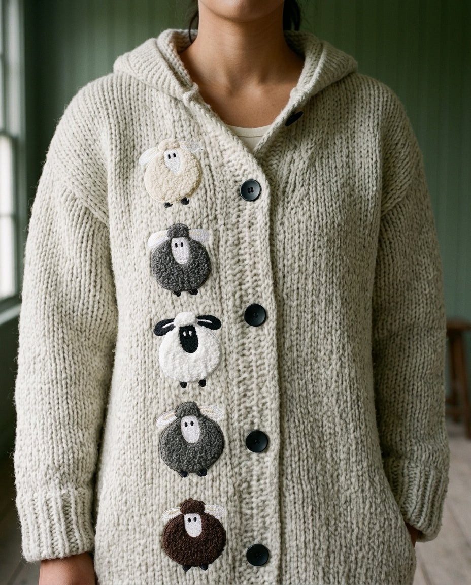 Zoria | Chunky Hooded Cardigan