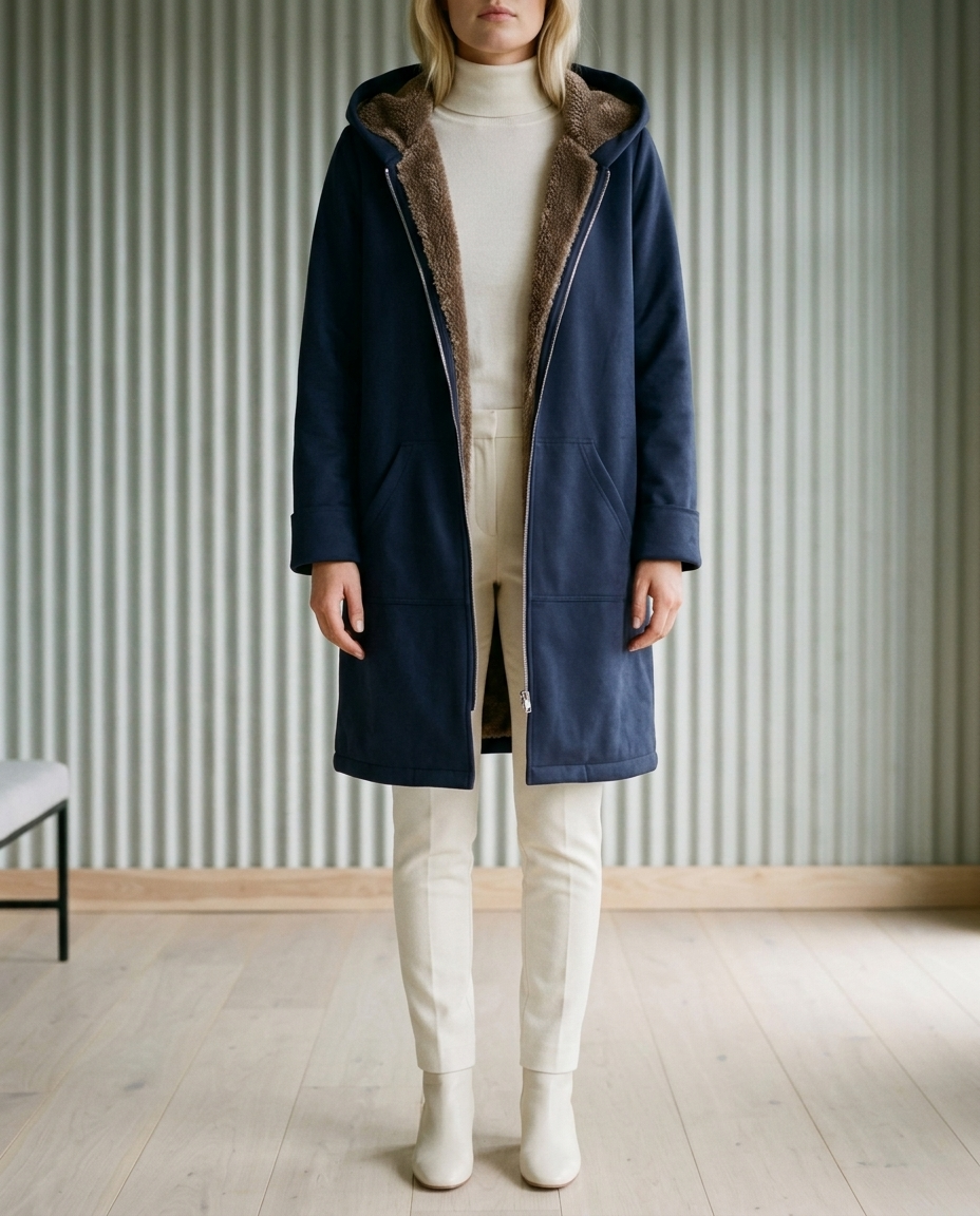 Umine | Longline Hooded Jacket