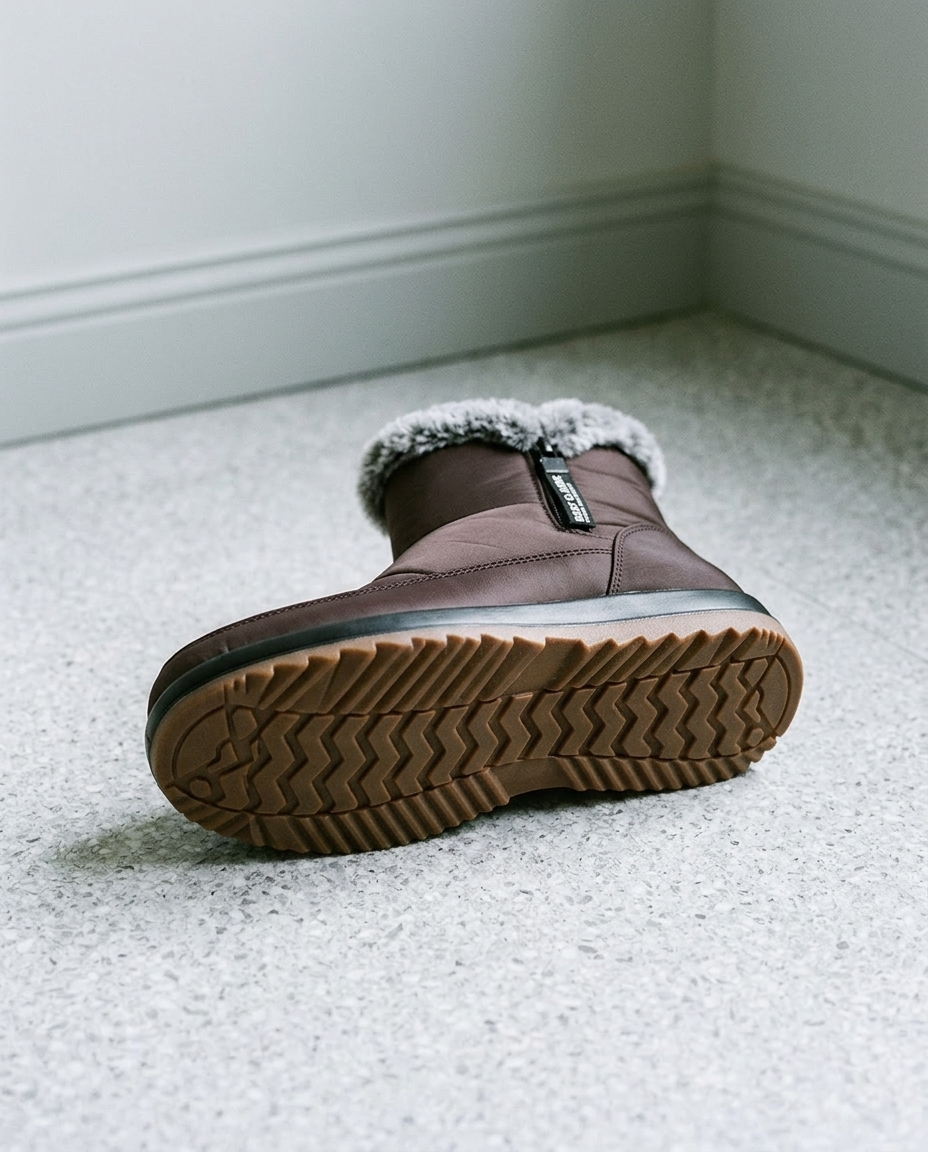 Miniel | Plush Slip-On Snow Boots