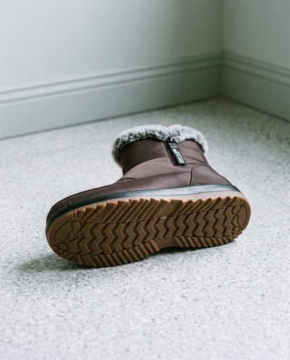 Miniel | Plush Slip-On Snow Boots