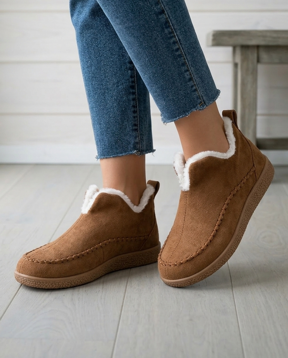 Finya | Plush-Lined Ankle Boots
