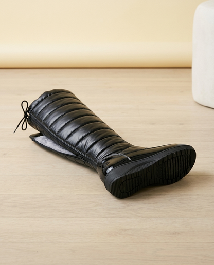 Zenine | Quilted Over-The-Knee Boots