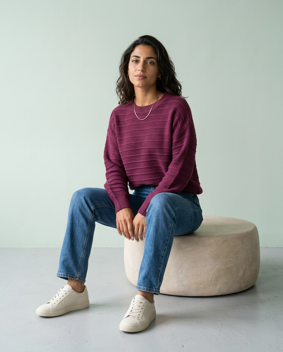 Rosise | V-Back Bow Knit Sweater