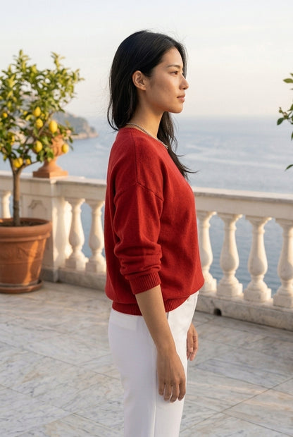 Divine | Relaxed Knit Crewneck Sweater