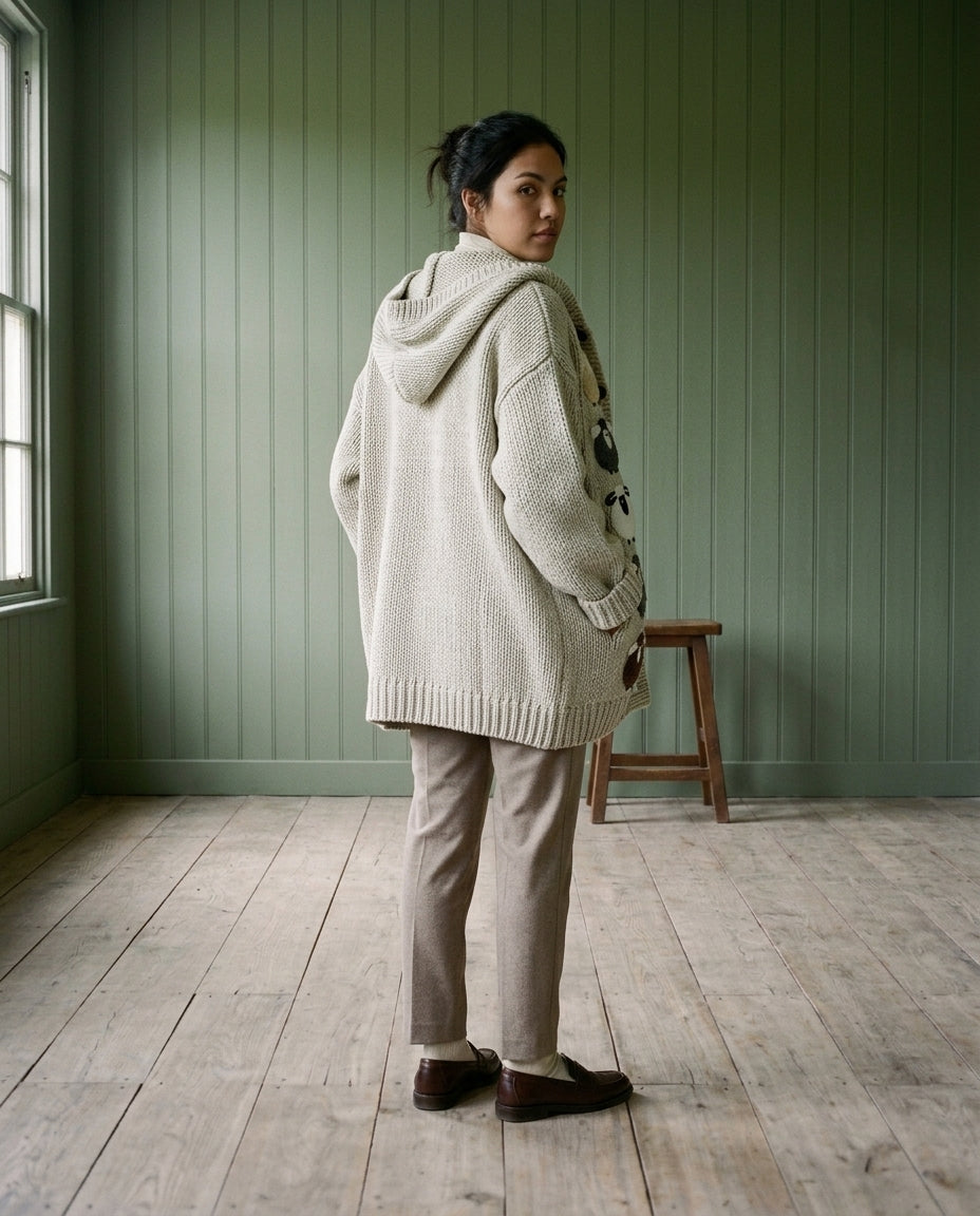 Zoria | Chunky Hooded Cardigan