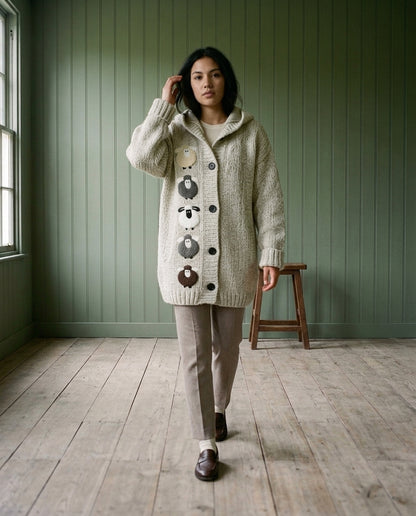 Zoria | Chunky Hooded Cardigan