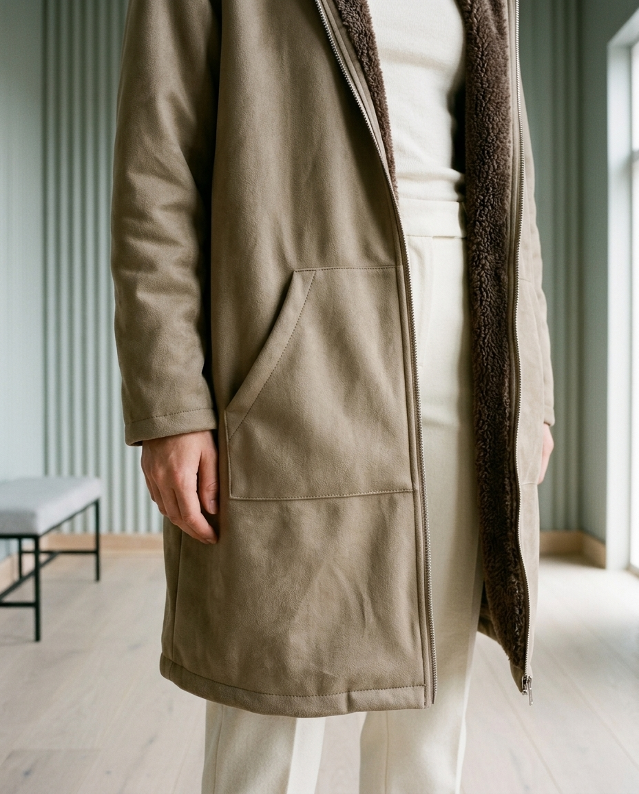Umine | Longline Hooded Jacket