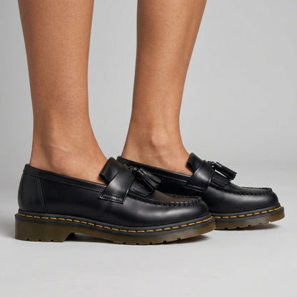 Ava | Leather Tassel Slip-On Loafer