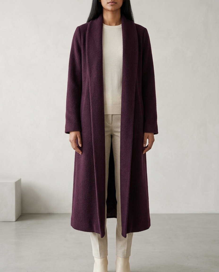 Dellia | Open-Front Longline Coat