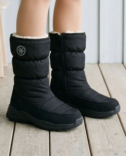 Thise | Quilted Fur-Lined Winter Boots