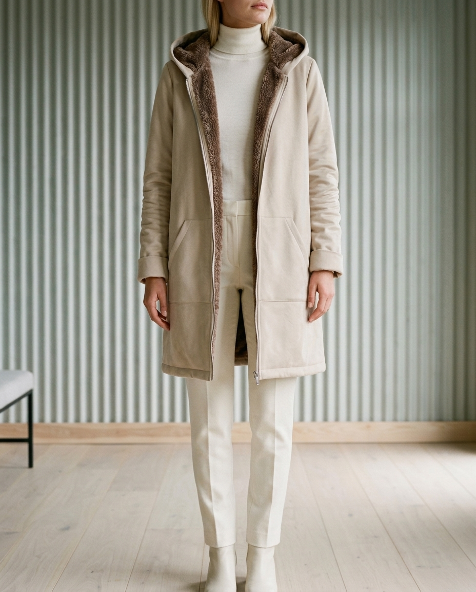 Umine | Longline Hooded Jacket