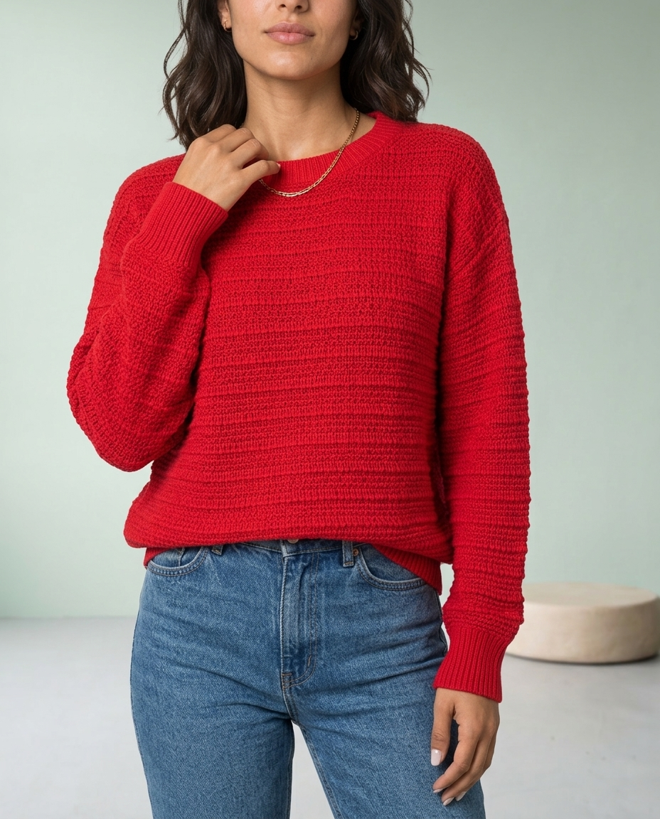Rosise | V-Back Bow Knit Sweater