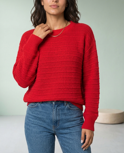 Rosise | V-Back Bow Knit Sweater